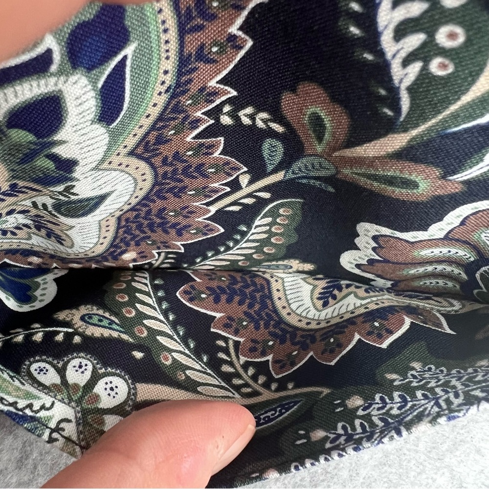 Vera Bradley Checkbook Cover Java Navy Floral Pai… - image 6